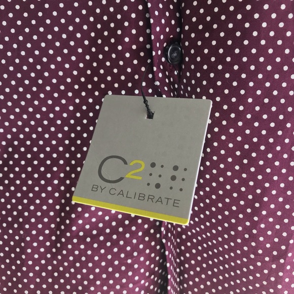 Boys Button Down Long-Sleeve Dot Shirt - Picture 4 of 6